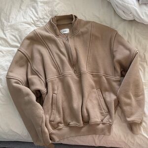 Joah Brown Tan Bomber Jacket small/ medium size